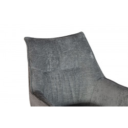 Fred Swivel Dining Chair Grey